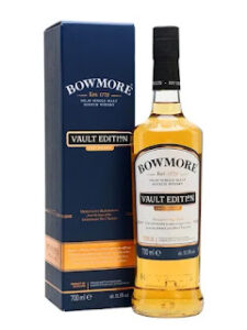 "Bowmore" a single malt scotch whisky