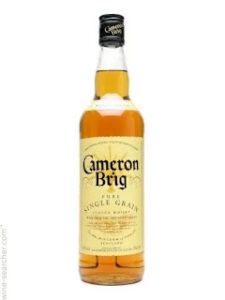 "Cameron Brig" a single grain scotch whisky