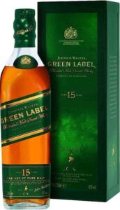 "Johnnie Walker Green Label" a vatted malts