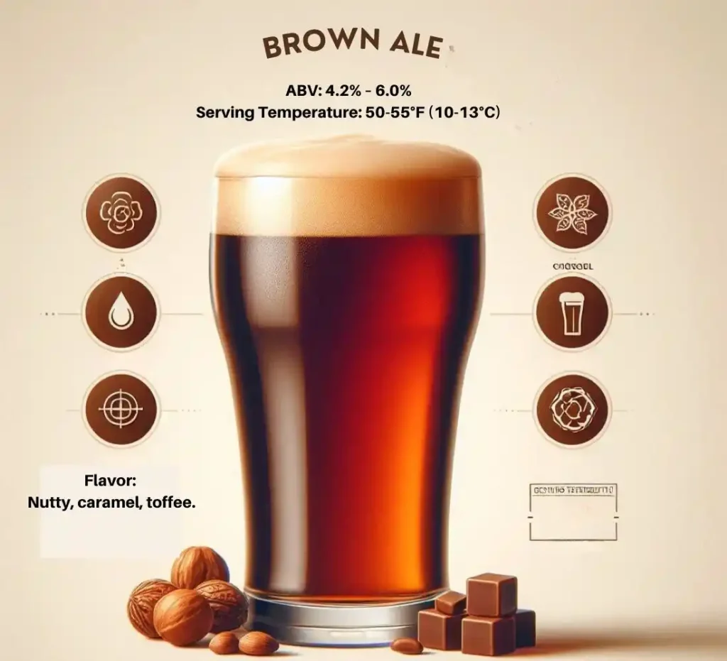 Brown Ale style of ale beer