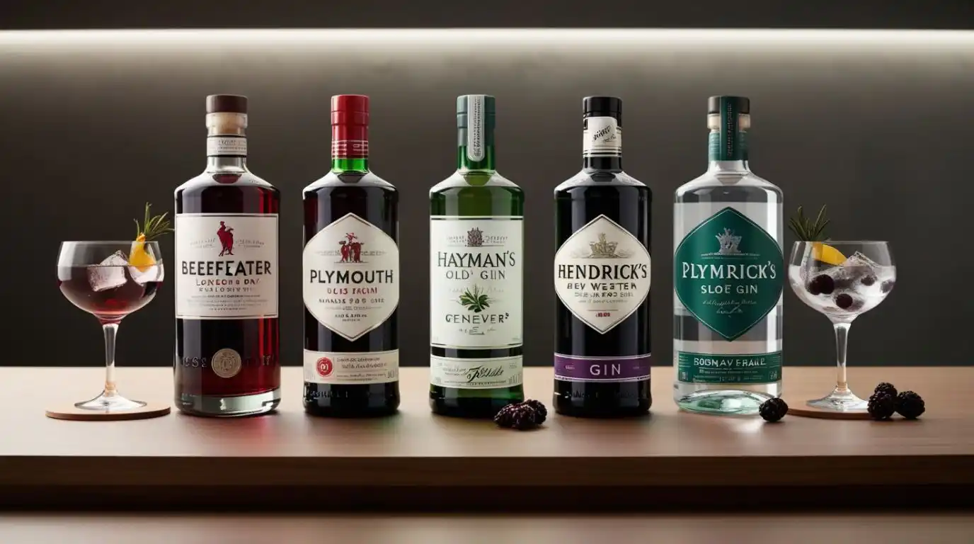 7 Different Types Of Gin With Brands Name - Food And Beverage Knowledge