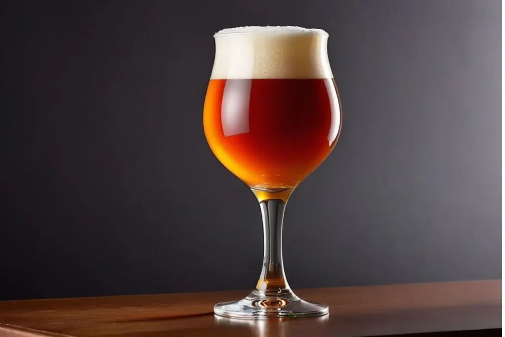 types-of-beer-glass-Tulip Glass