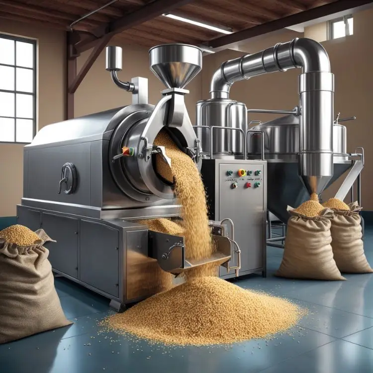 How Beer is Made: Step 2: Milling