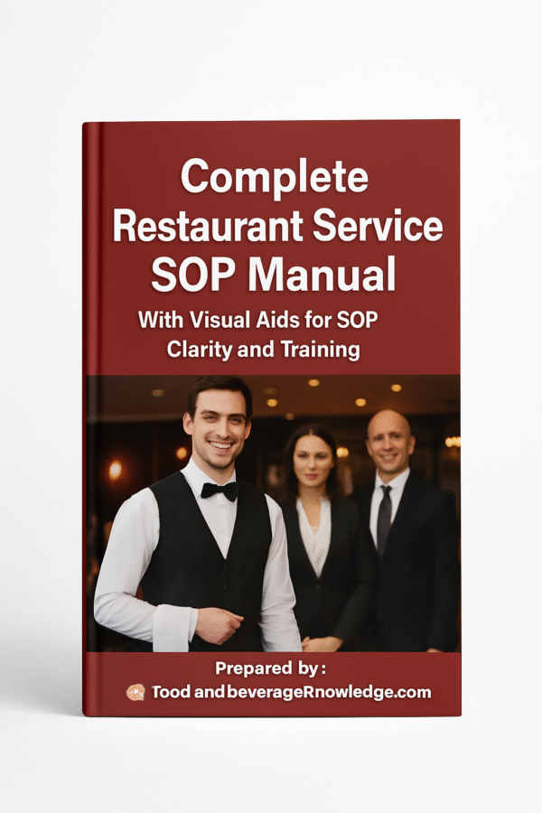 Restaurant Service SOP Manual eBook - Image 2